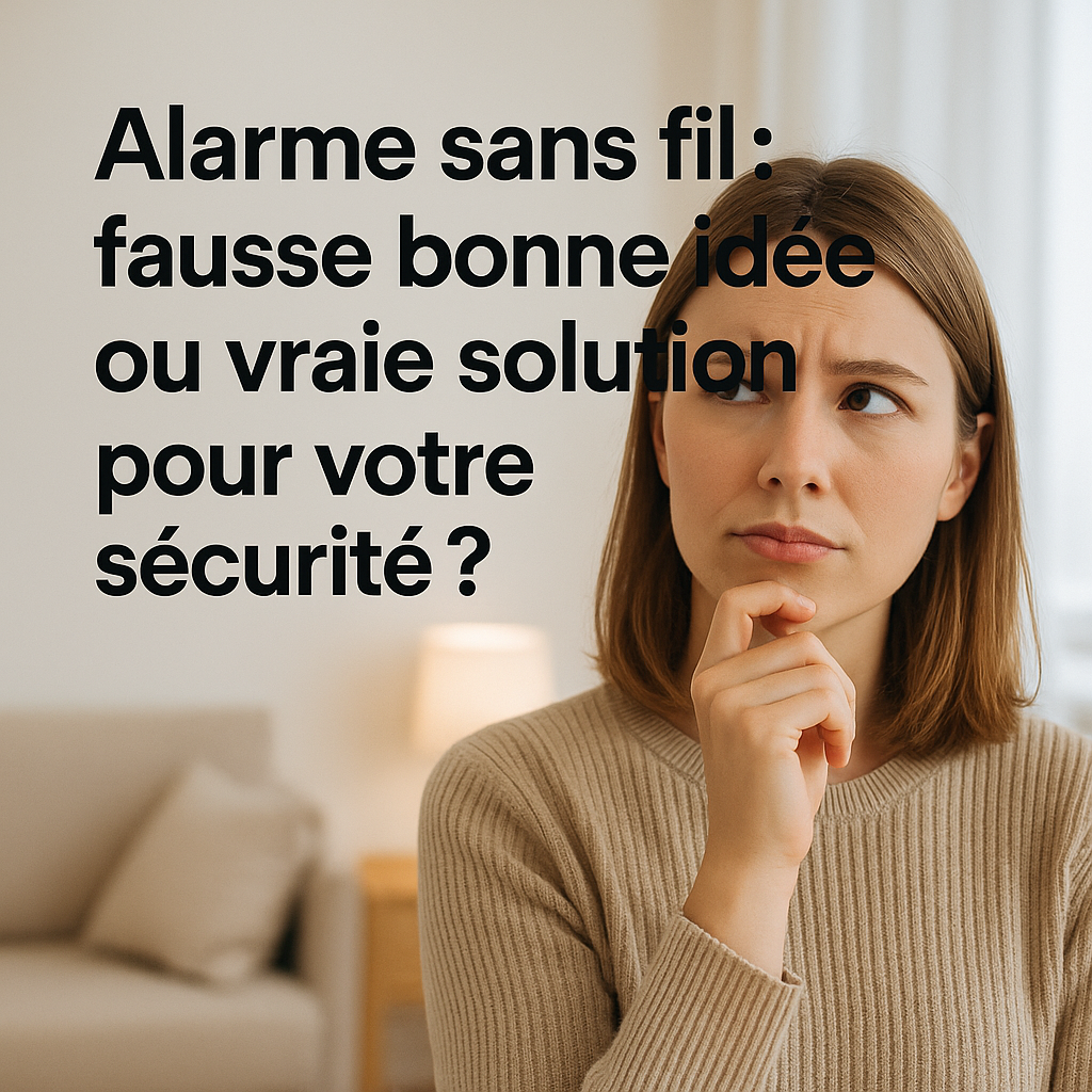 Alarme sans fil : fausse bonne idée ou vraie solution pour votre sécurité ?