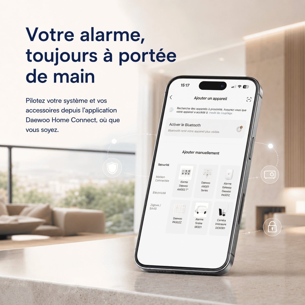 Application mobile Daewoo Home Connect