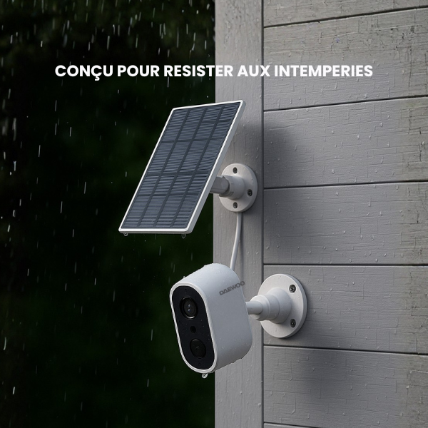 Camera autonome W503 compatible avec panneau solaire - Détection de mouvement