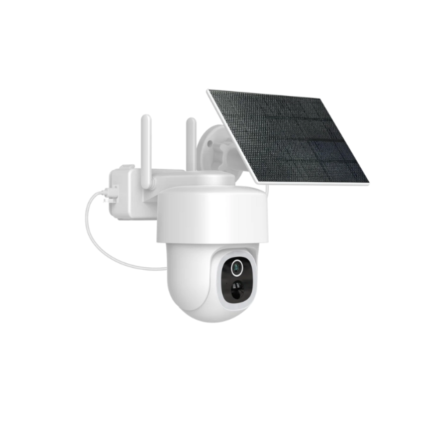 DESTOCKAGE | Caméra W511MW extérieure rotative 4MP avec panneau solaire