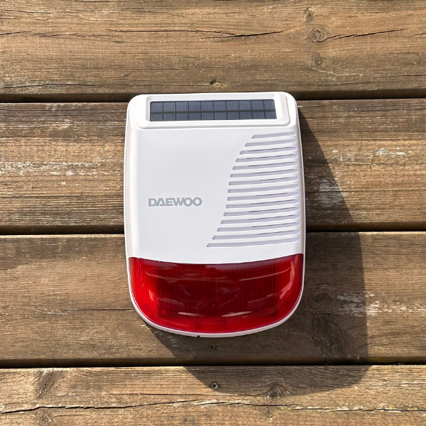 Solar Outdoor Siren WOS301S | Compatible with AM301/AM302 alarm