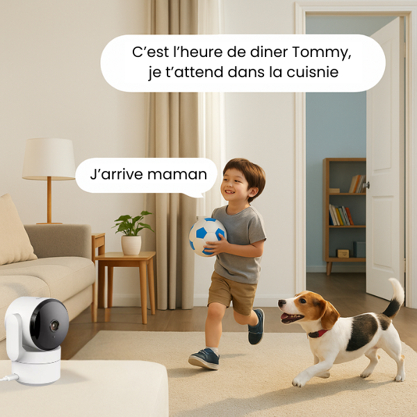 Caméra intérieure rotative Daewoo IP506P - Wifi | Full HD | Vie Privée