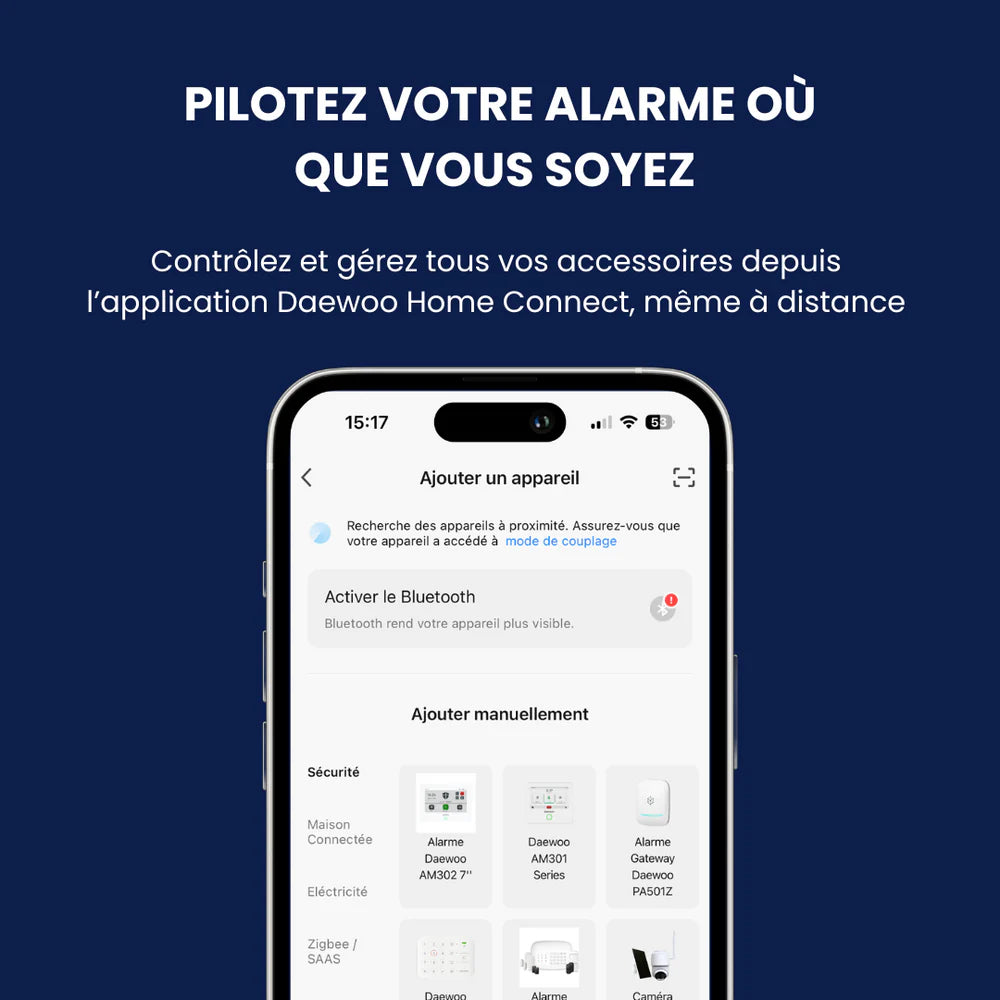 Contacteur de porte de garage WDG301 | Compatible Touch/Vigilia (AM30x)