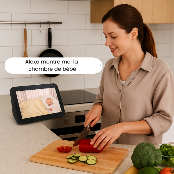 Caméra IP501 intérieure rotative - Wifi | Full HD