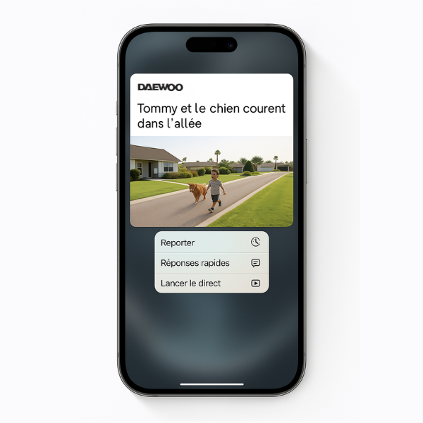 IP501camera interieure daewoo security