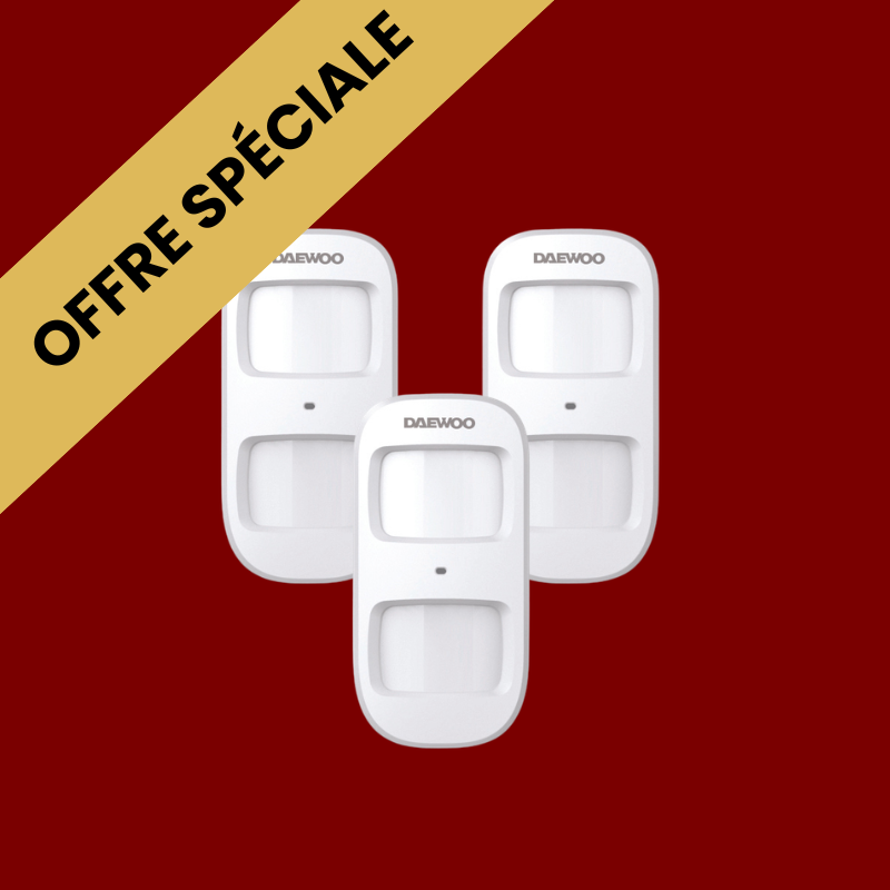 Configurateur | Pack de 3 détecteur de mouvement animaux WPS501