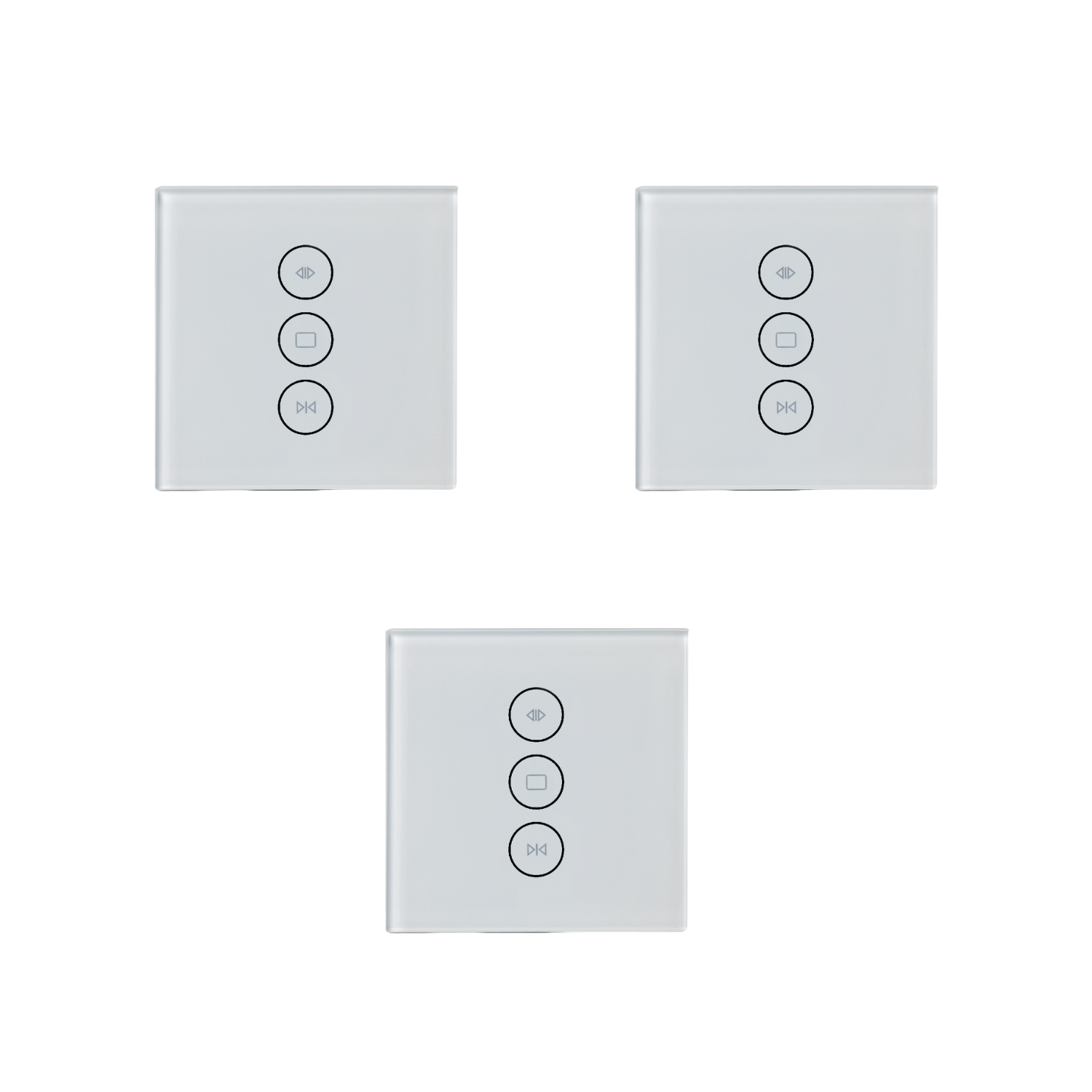 Pack de 3 interrupteurs pour volet roulant IVR501W