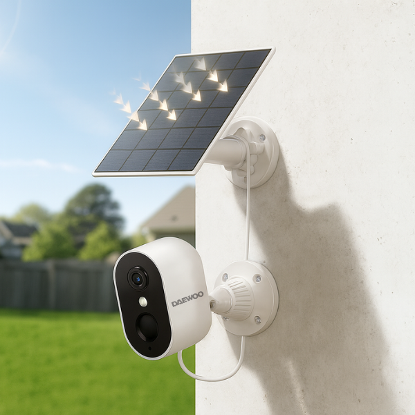 Caméra autonome W503 avec panneau solaire pour une recharge automatique