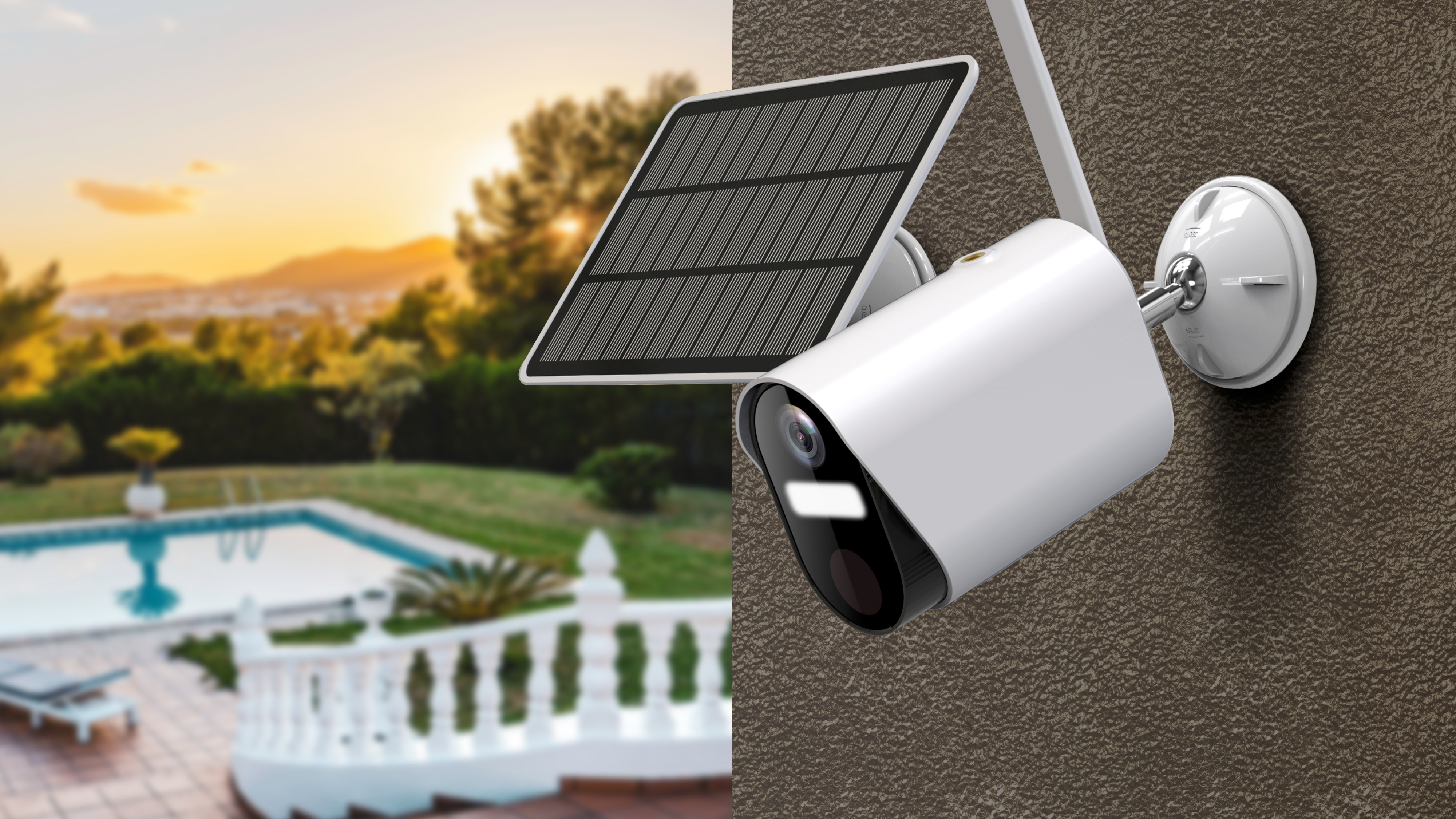 Caméra Daewoo W502 autonome Haute Résolution - Wifi | 1080P - Daewoo Security