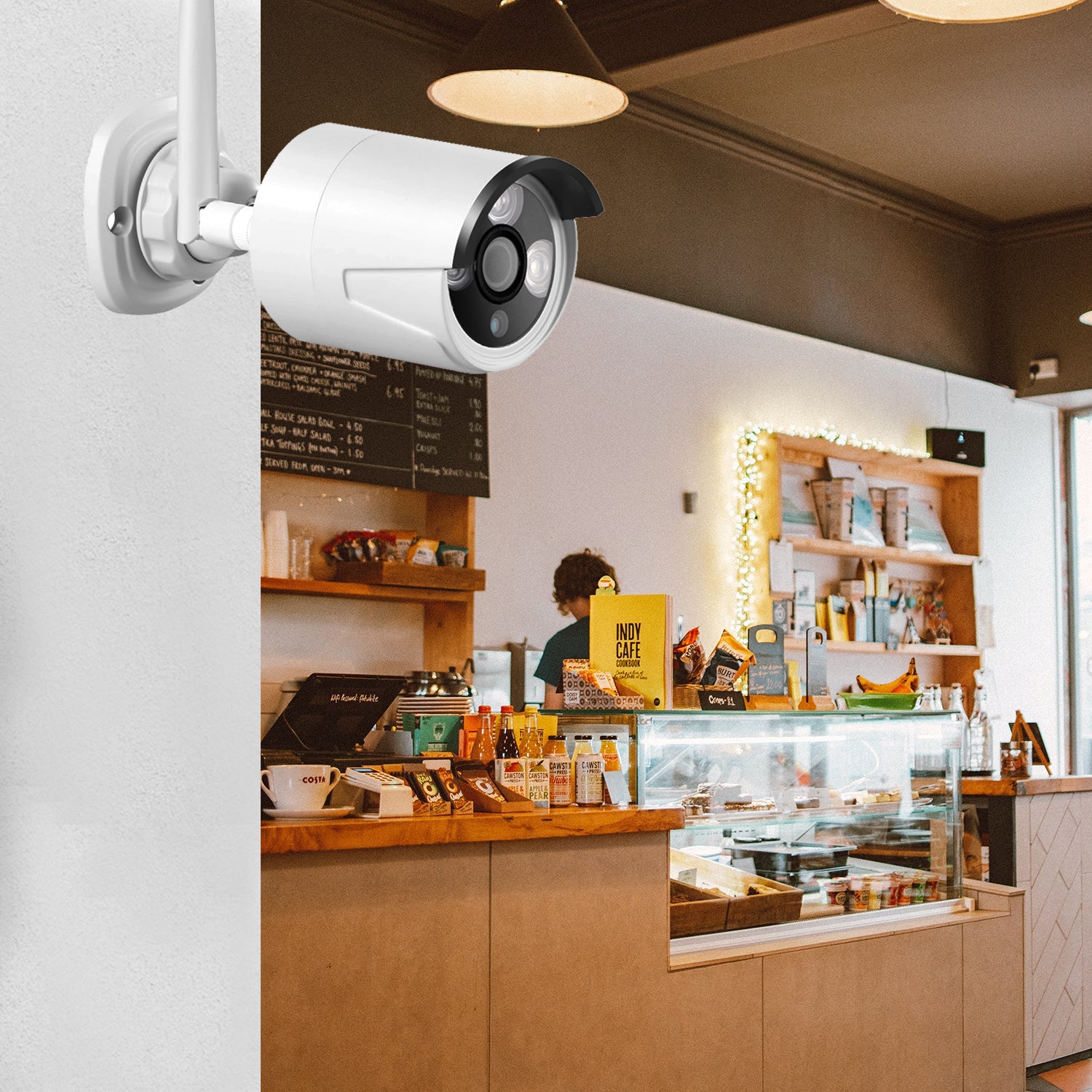 Daewoo Enregistreur NVR avec 4 Caméras et 1 disque dur 1To - Daewoo Security