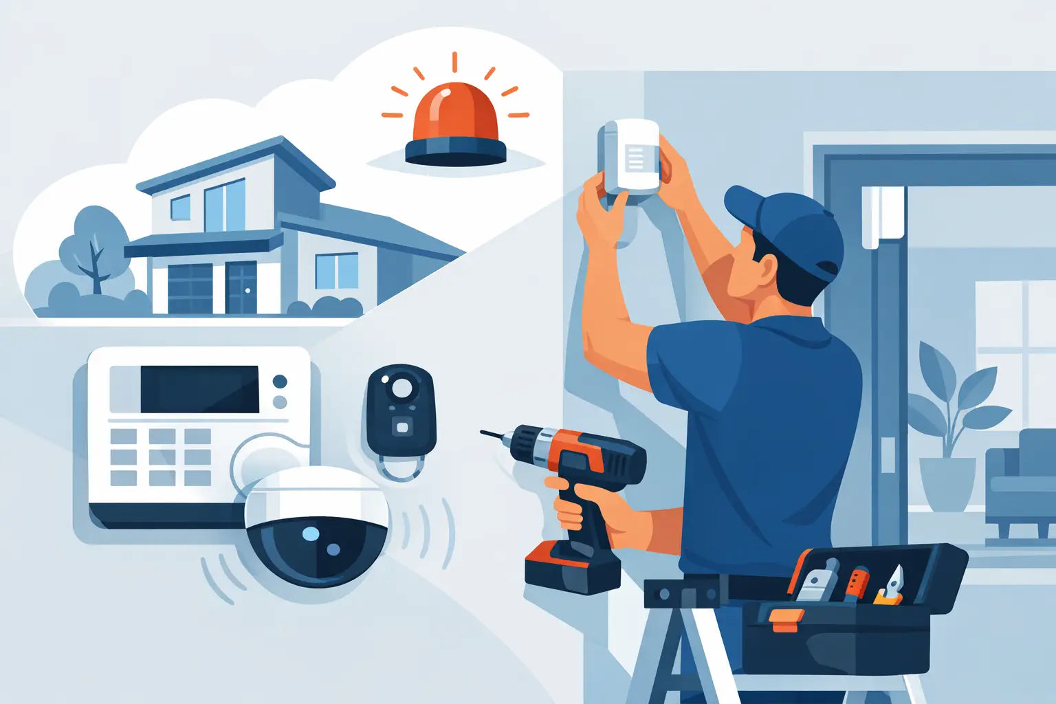 Installer une alarme maison soi-même