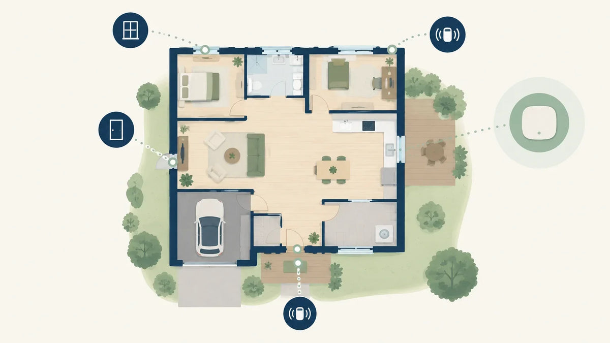 Plan de logement et repères pour choisir une alarme adaptée