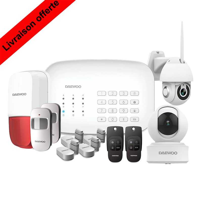Système d'alarme avec caméra - Daewoo Security
