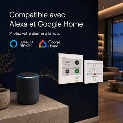 Centrale Touch AM301 compatible avec Alexa et Google Home