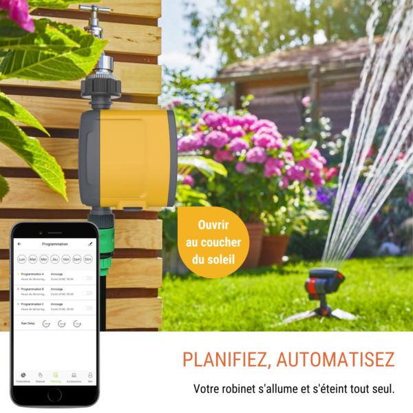 Robinet connecté avec HUB WIFI - Konyks