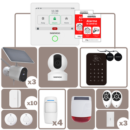 Guardian alarm pack | Daewoo Wifi / GSM 4G alarm