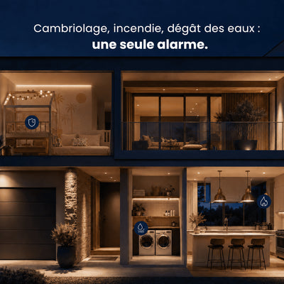 Protection contre les accidents domestiques avec une seule application