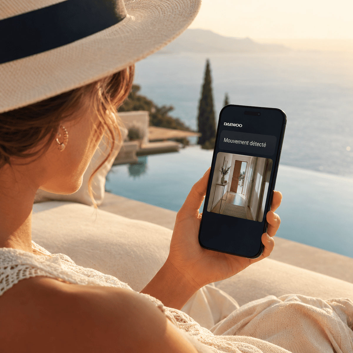 Visionnage à distance application Daewoo Home Connect