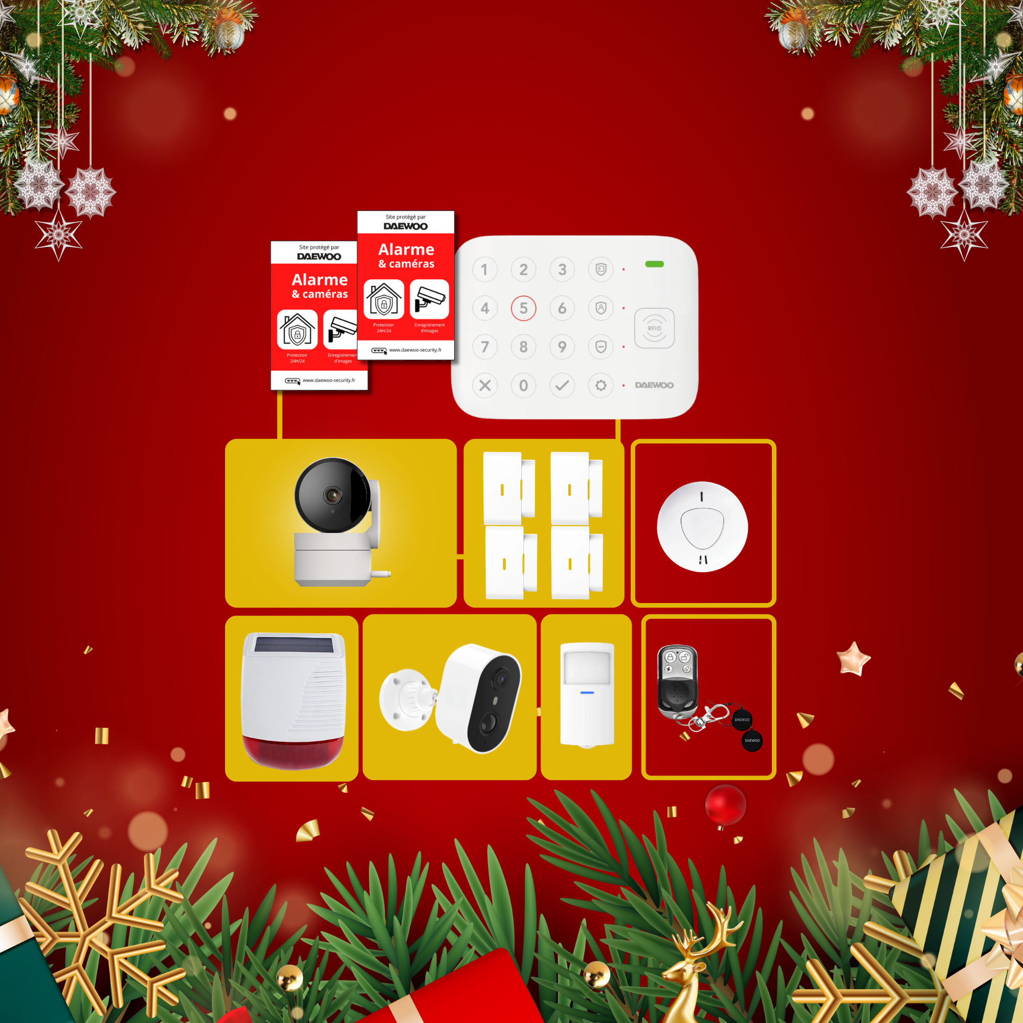 OFFRE DE NOËL | Pack Vigilia – Compatible animaux – Sans abonnement - WiFi ou WiFI GSM 4G