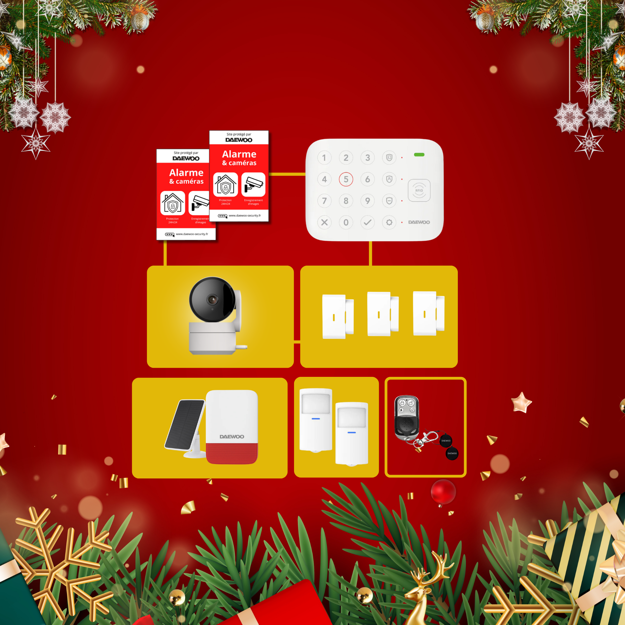 OFFRE DE NOËL | Pack Vigilia – Compatible animaux - WiFi ou WiFI GSM 4G