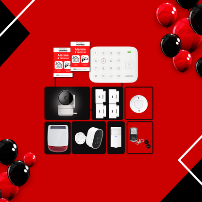 OFFRE BLACK FRIDAY | Pack Vigilia – Compatible animaux – Sans abonnement - WiFi ou WiFI GSM 4G