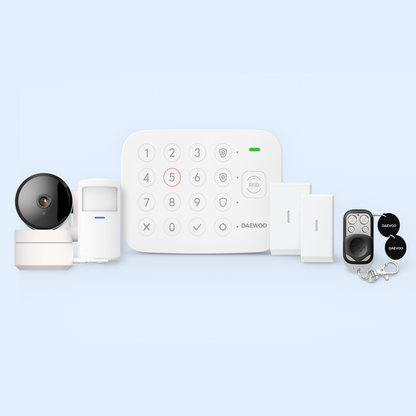 Daewoo Vigilia - Votre alarme connectée sans fil complète avec caméra de surveillance