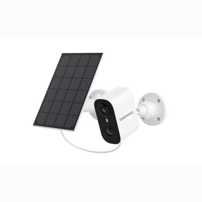 Caméra autonome W503 Daewoo Installation sans fil et recharge avec panneau solaire