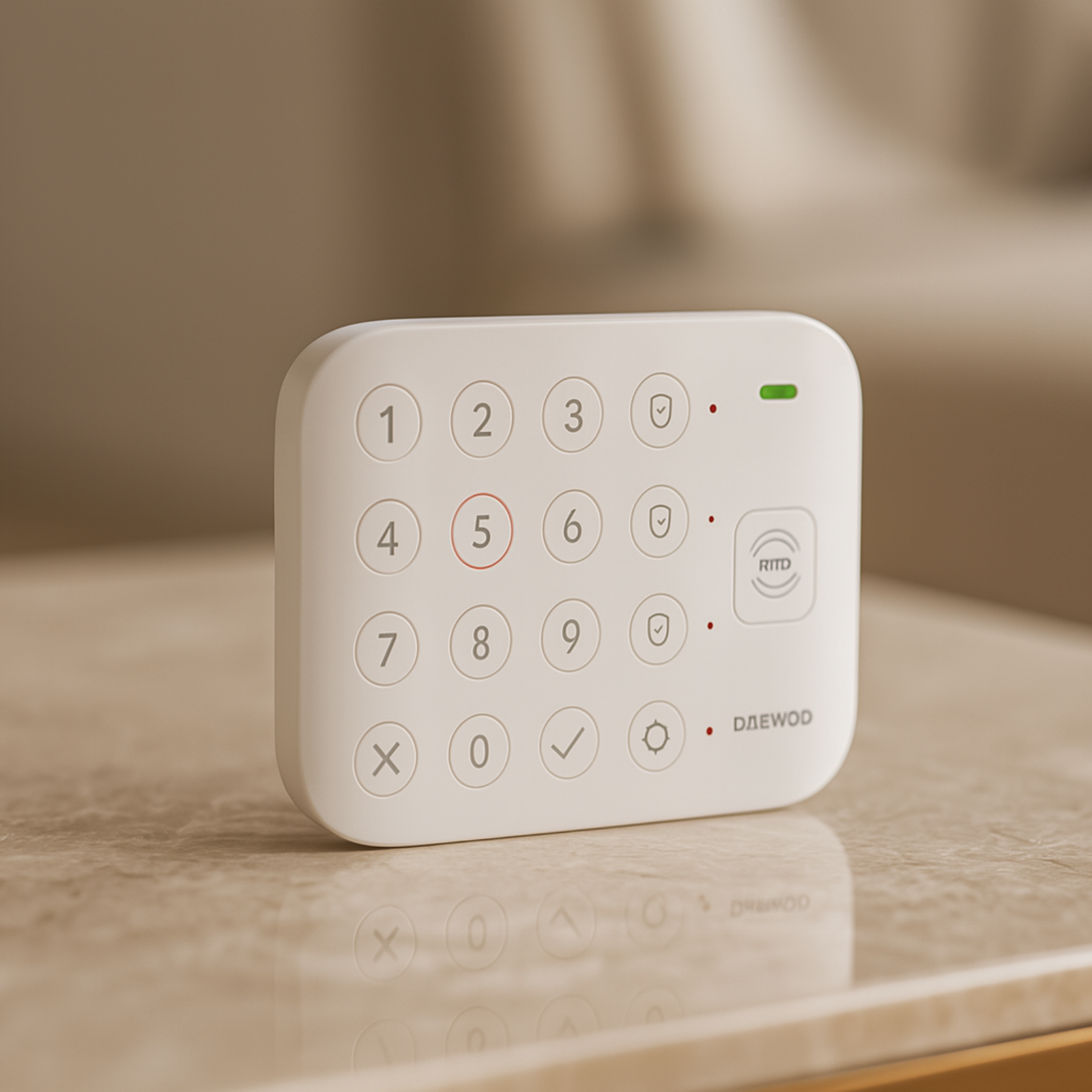 Daewoo Vigilia - Votre alarme connectée sans fil complète avec caméra de surveillance