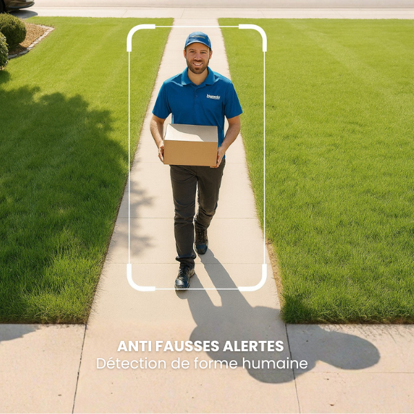 Caméra de surveillance extérieure sans fil Daewoo W503 sur batterie