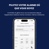 Interrupteur connecté Daewoo ILC502W compatible Alexa, Google Assistant et Siri