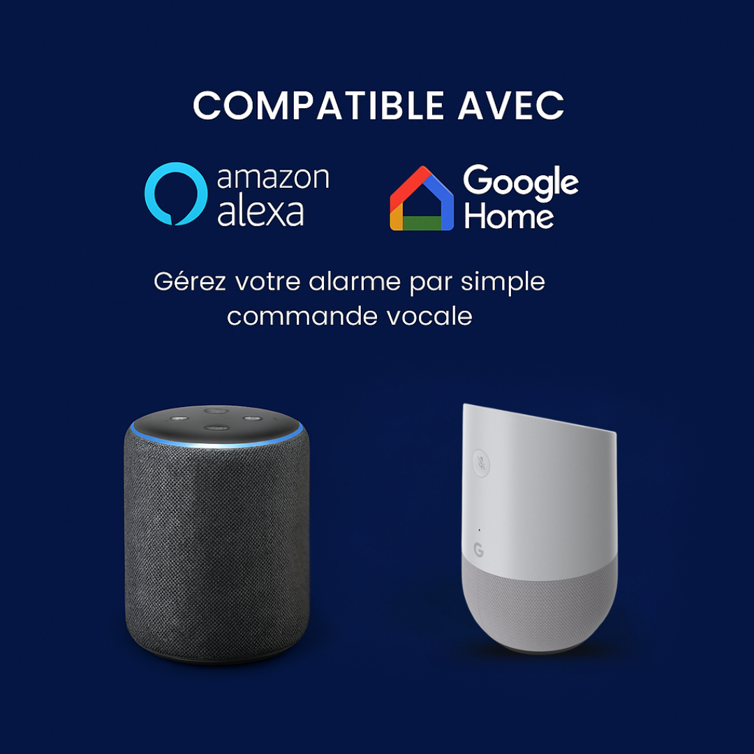 OFFRE FLASH – Alarme sans fil Gamme ''Touch'' - GSM/4G – Compatible animaux – Sans abonnement