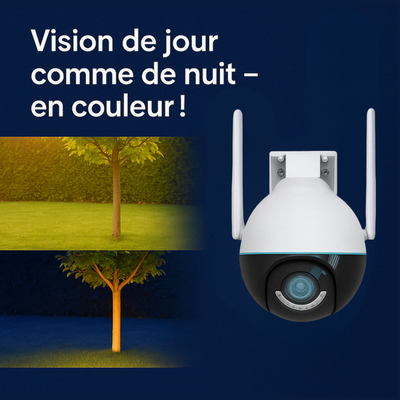 Configurateur | Caméra EP506 extérieure rotative filaire - 4MP