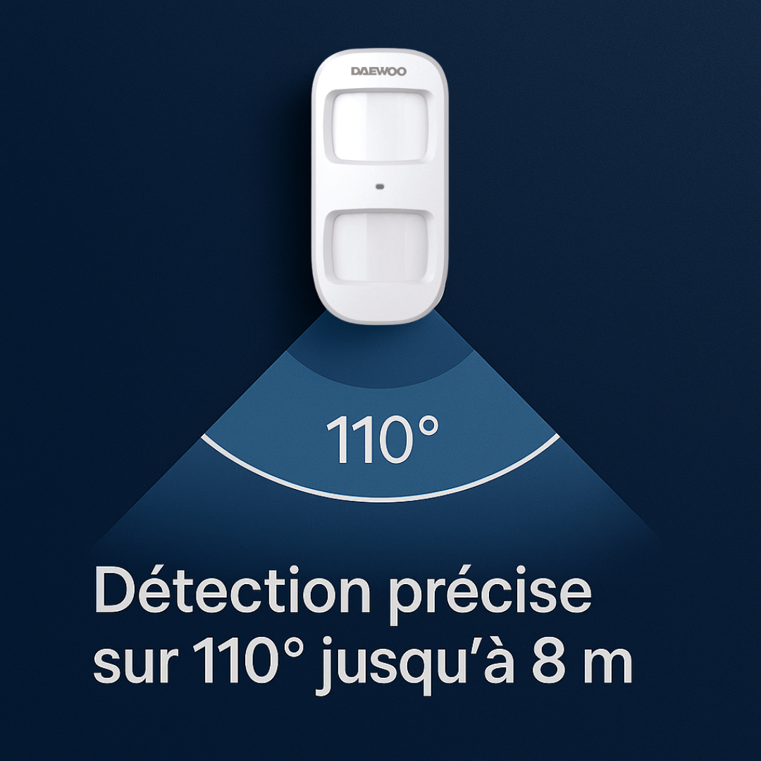 Détecteur de mouvement Animaux WPS501 | Compatible avec l'alarme SA501 & PA501Z