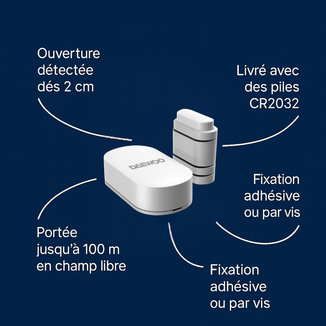 ZIGBEE door switch - WDS502Z compatible with the PA501Z control panel