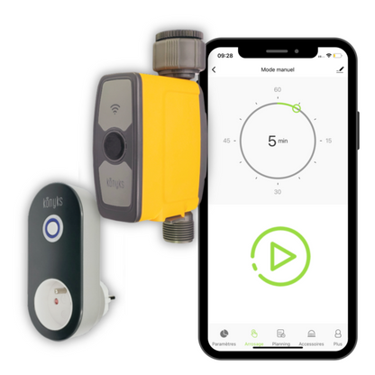 Connected faucet with WIFI HUB - Konyks