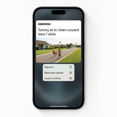 Application gratuite Daewoo Home Connect pour contrôler tous vos appareils de sécurité