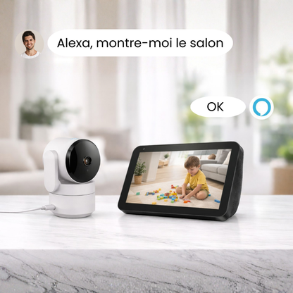 Caméra intérieure rotative Daewoo IP506P - Wifi | Full HD | Vie Privée