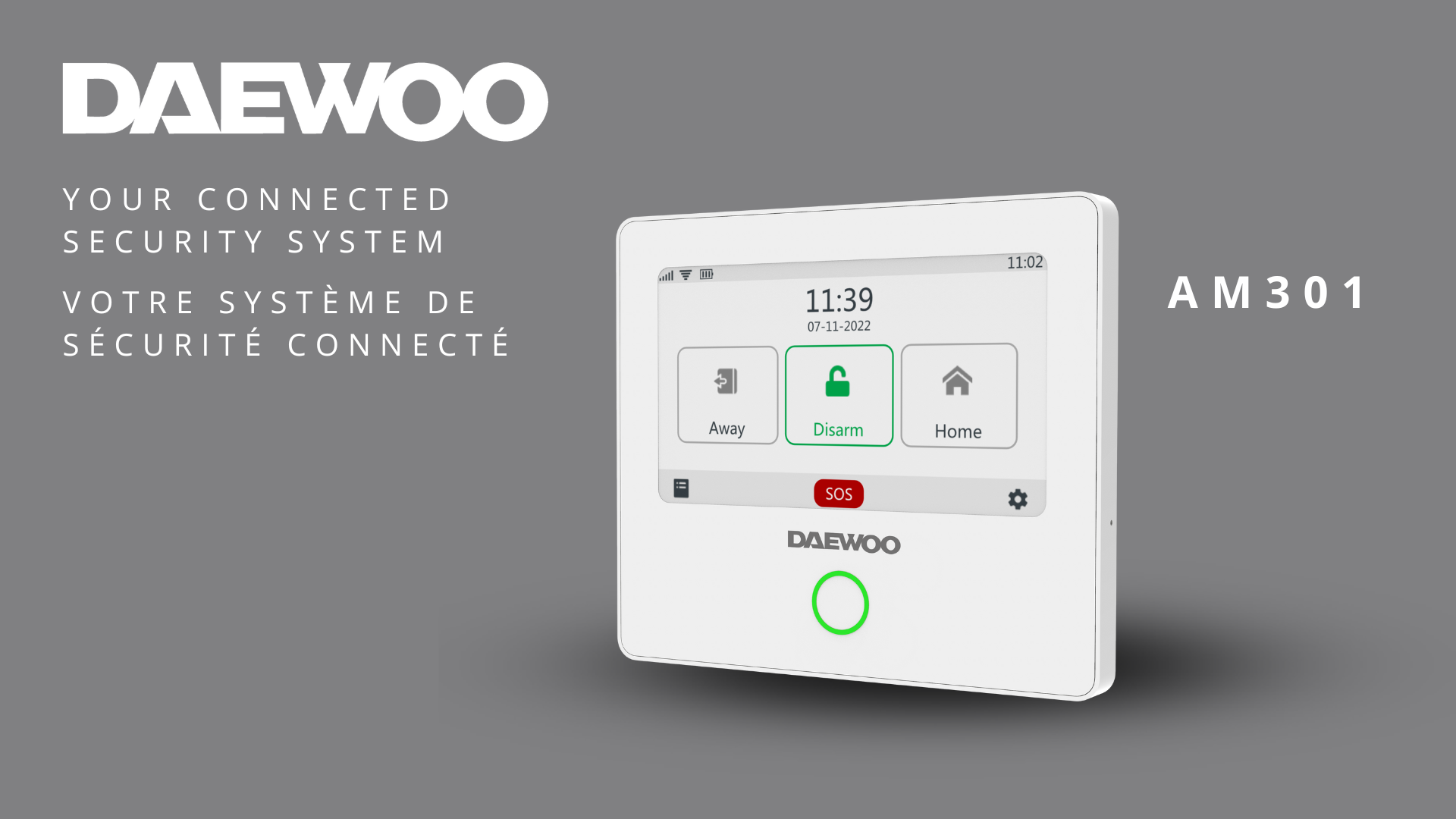 Alarme Daewoo Wifi / GSM 4G AM310