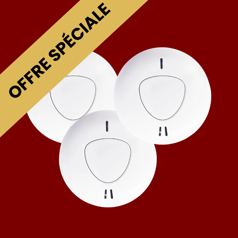 Configurateur | Pack de 3 détecteur de fumée WSD301