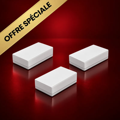 Pack de 3 détecteur de vibration ZIGBEE WVD502Z Compatible avec la centrale Elite PA501Z