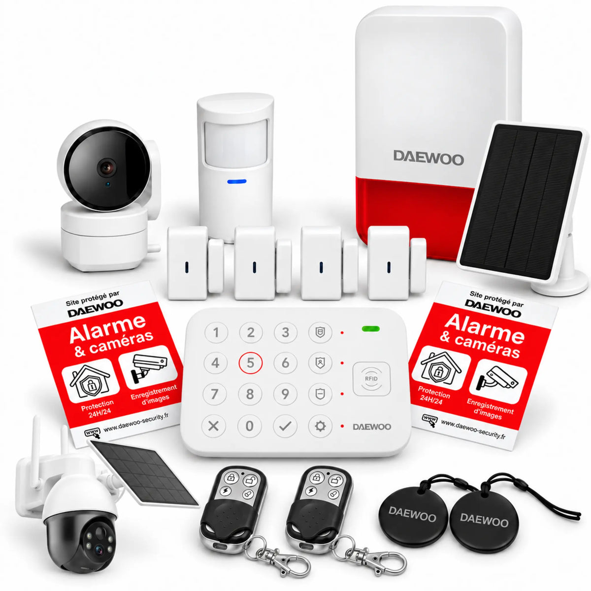 Pack Sécurité Intégrale – Offre Spéciale Vigilia avec 2 caméras et sirène solaire