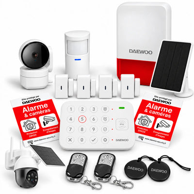 Pack Sécurité Intégrale – Offre Spéciale Vigilia avec 2 caméras et sirène solaire