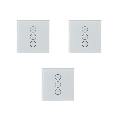 Pack de 3 interrupteurs pour volet roulant IVR501W