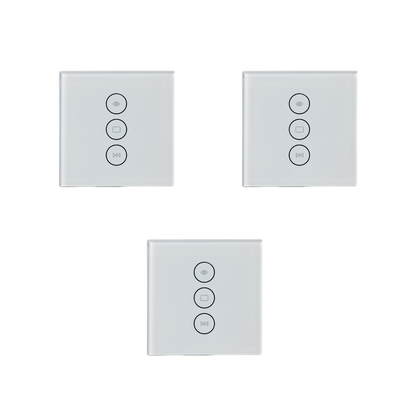 Pack de 3 interrupteurs pour volet roulant IVR501W