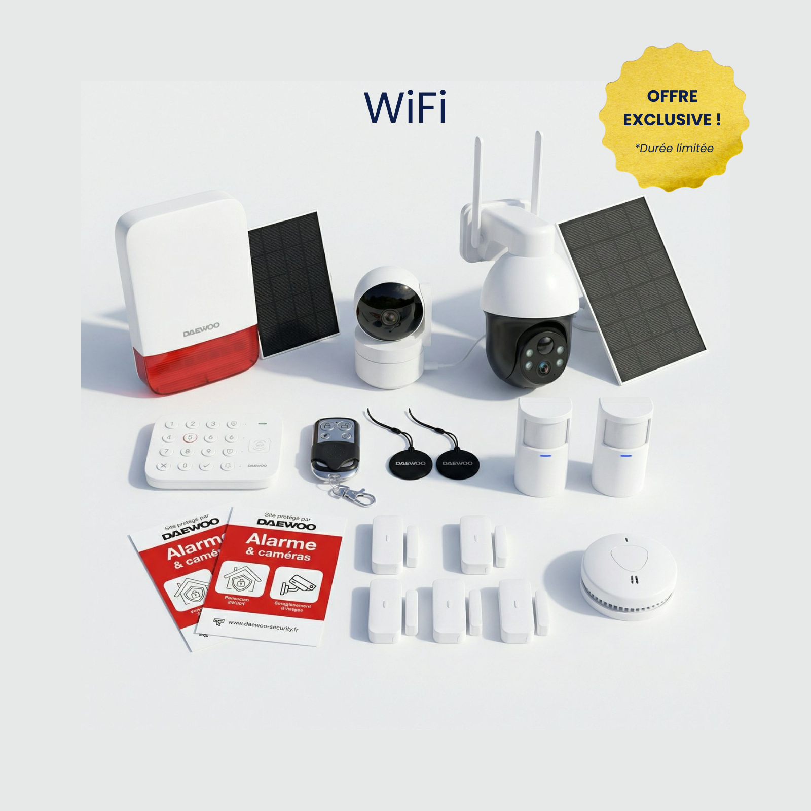 OFFRE EXCLUSIVE | Pack Vigilia – Compatible animaux - WiFi ou WiFI GSM 4G