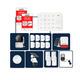 Pack Alarme VIG507 | Centrale Vigilia | Kit Complet avec 2 Caméras Full HD intérieur/extérieur solaire motorisée et 17 Accessoires