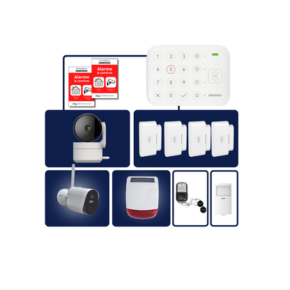 Pack Vigilia – Compatible animaux – Sans abonnement - WiFi ou WiFI GSM 4G