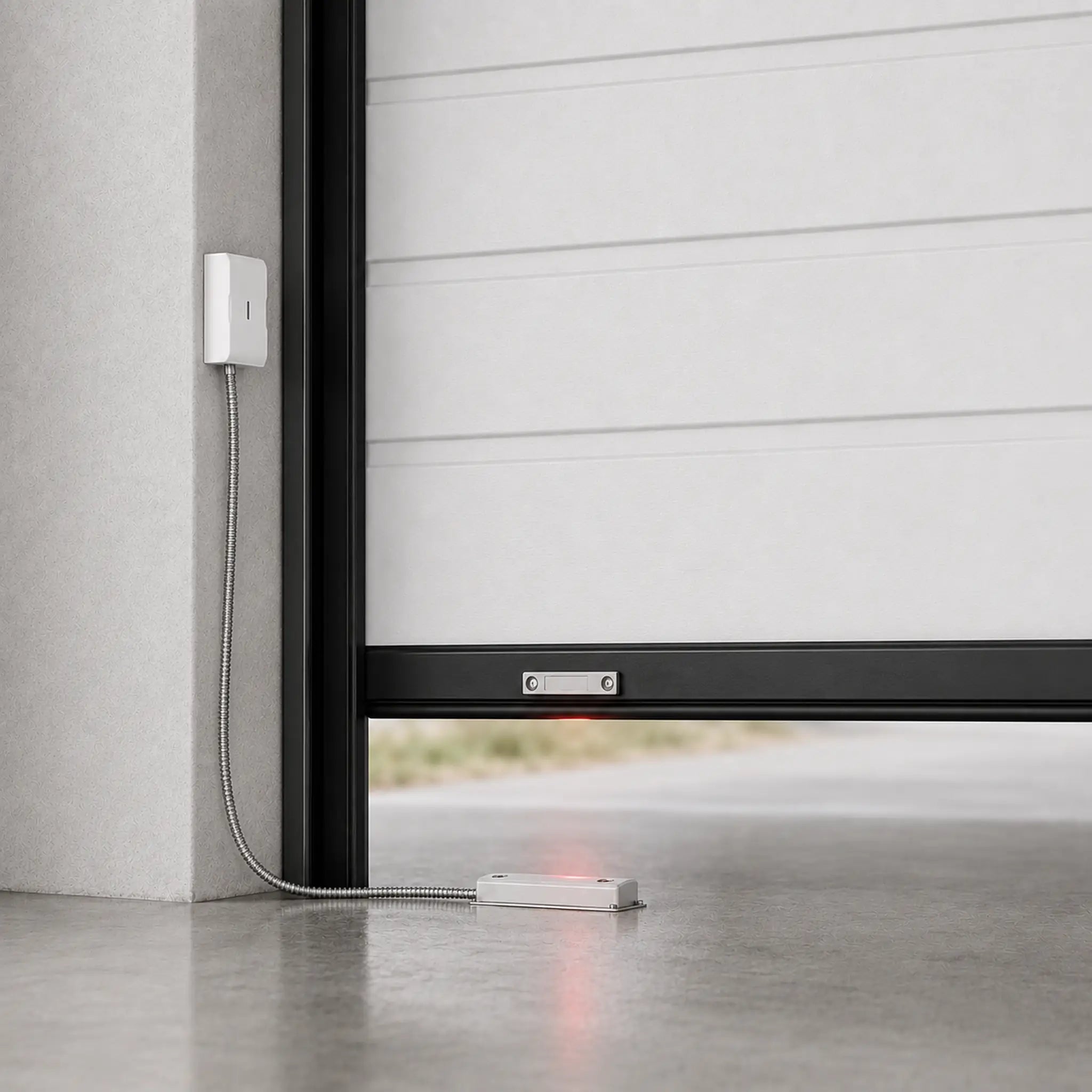Détection à l'ouverture d'une porte de garage par le contacteur Daewoo