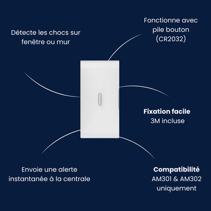 Détecteur de vibration | Compatible Touch (AM30x) - Vigilia