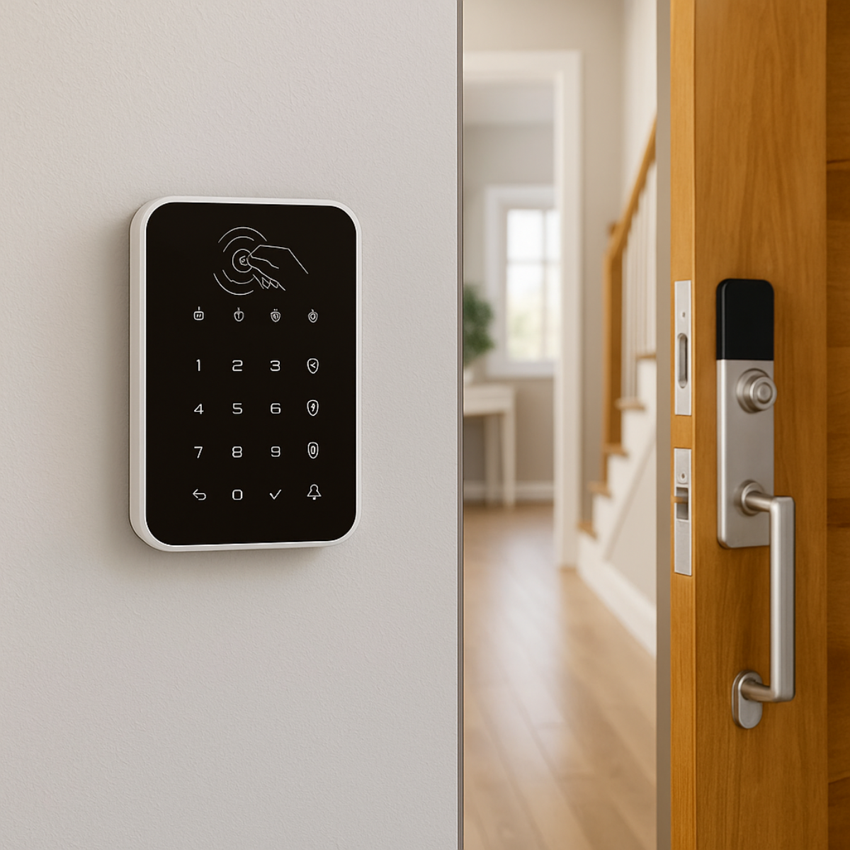 Clavier sans fil avec 2 badges RFID | Compatible Touch/Vigilia (AM30x)